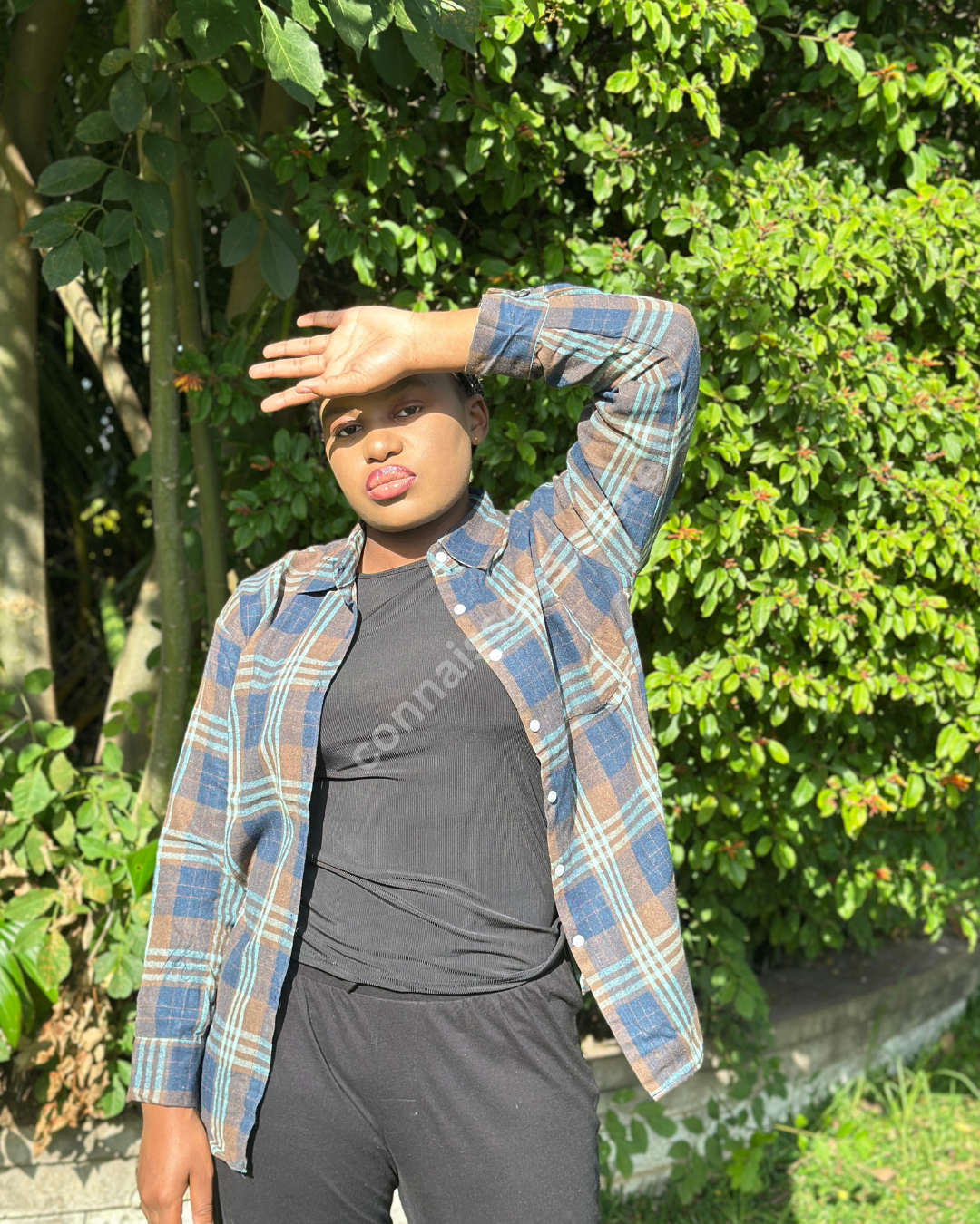 Checkered OverShirt - Blue