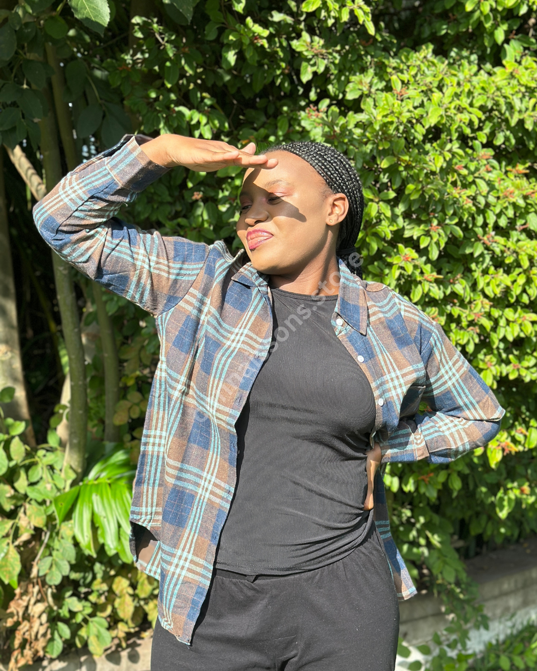 Checkered OverShirt - Blue